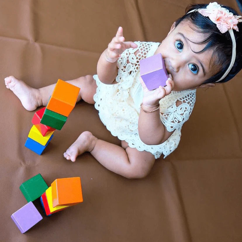 HABA Baby's First Wood Basic Blocks