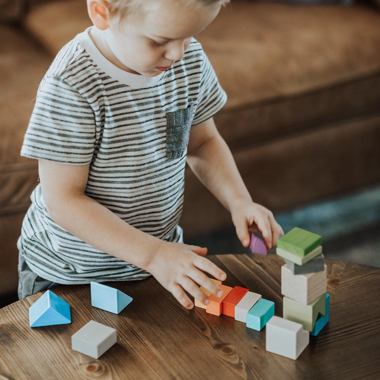 HABA Four by Four Building Blocks - Wood Wood Toys Canada's Favourite Montessori Toy Store