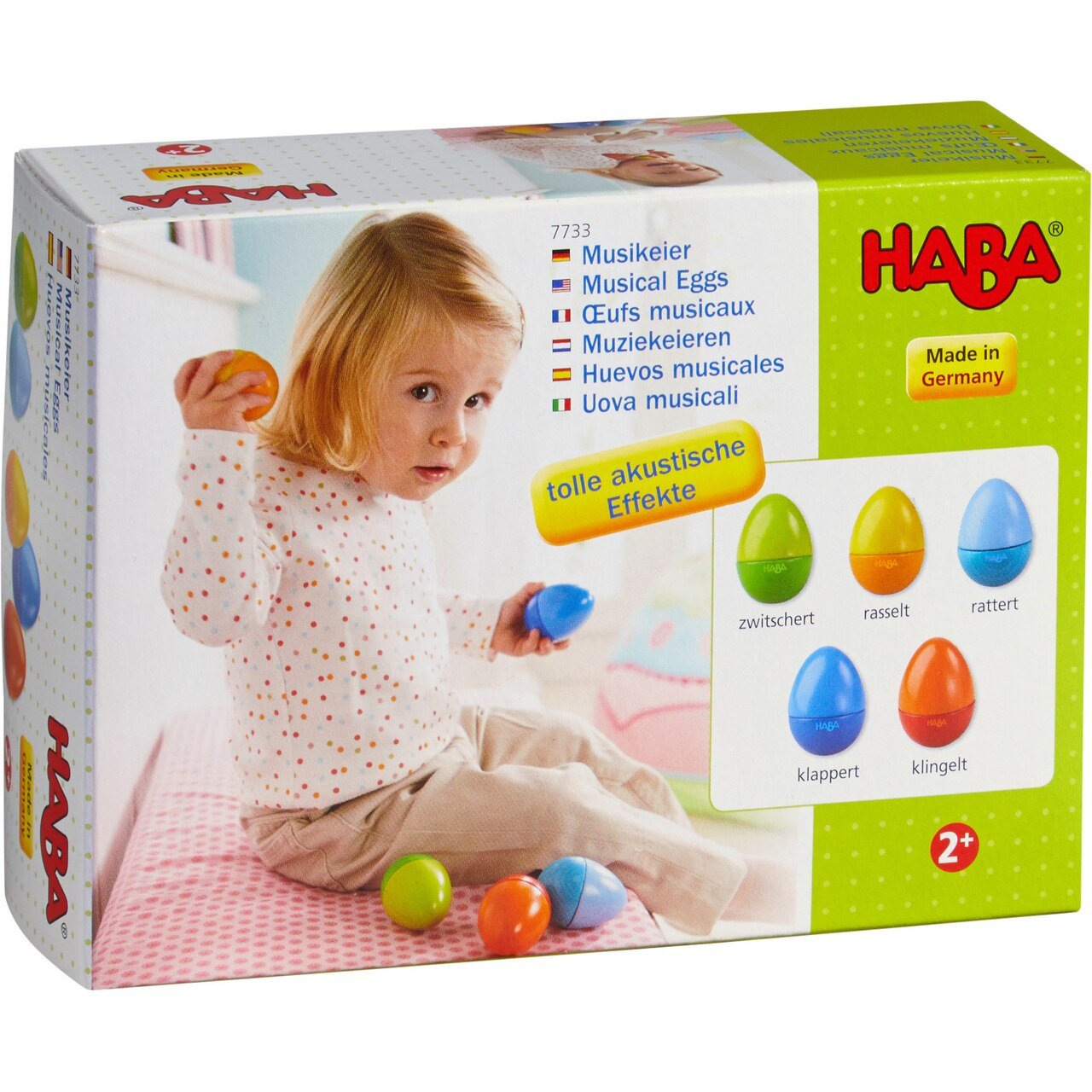 HABA Musical Eggs - Wood Wood Toys Canada's Favourite Montessori Toy Store