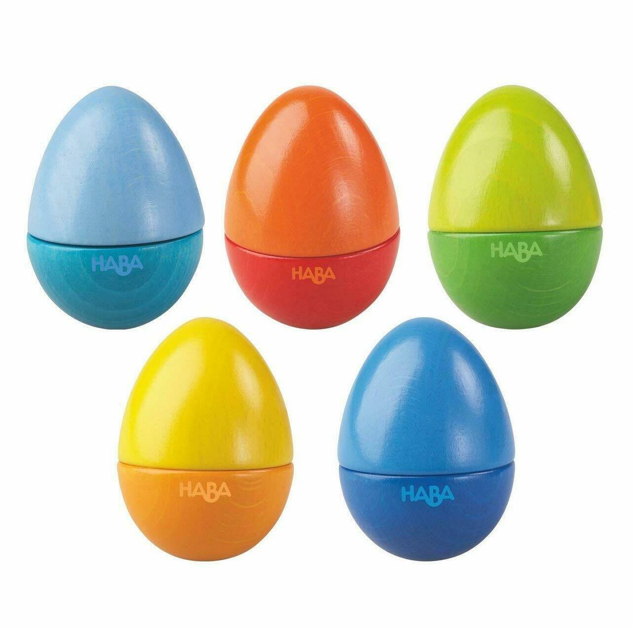 HABA Musical Eggs - Wood Wood Toys Canada's Favourite Montessori Toy Store