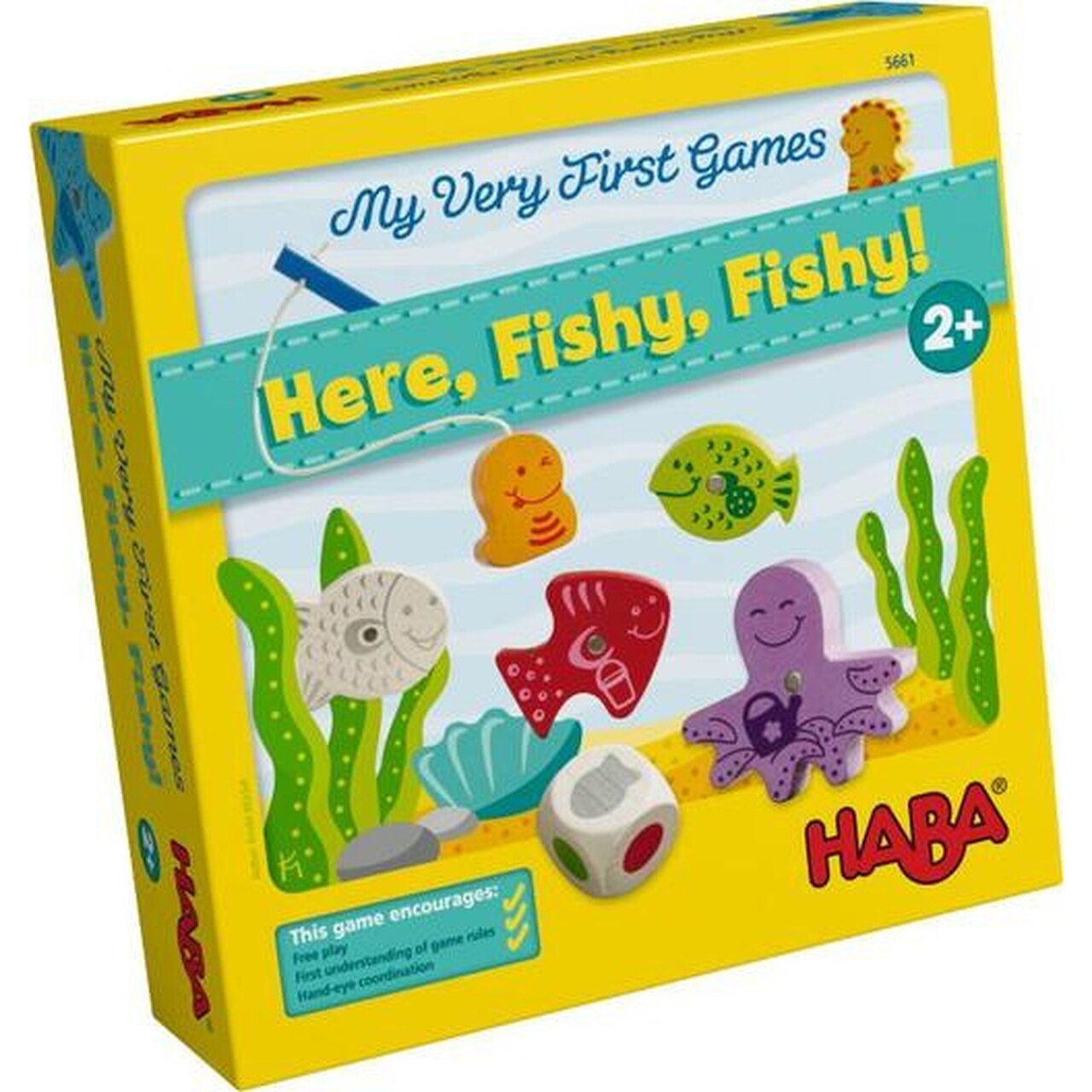 HABA My Very First Games - Here, Fishy, Fishy! - Wood Wood Toys Canada's Favourite Montessori Toy Store