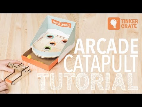 KiwiCo DIY Arcade Catapult Game
