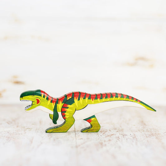 T-Rex figurine - Waldorf Dinosaurs by Wooden Caterpillar