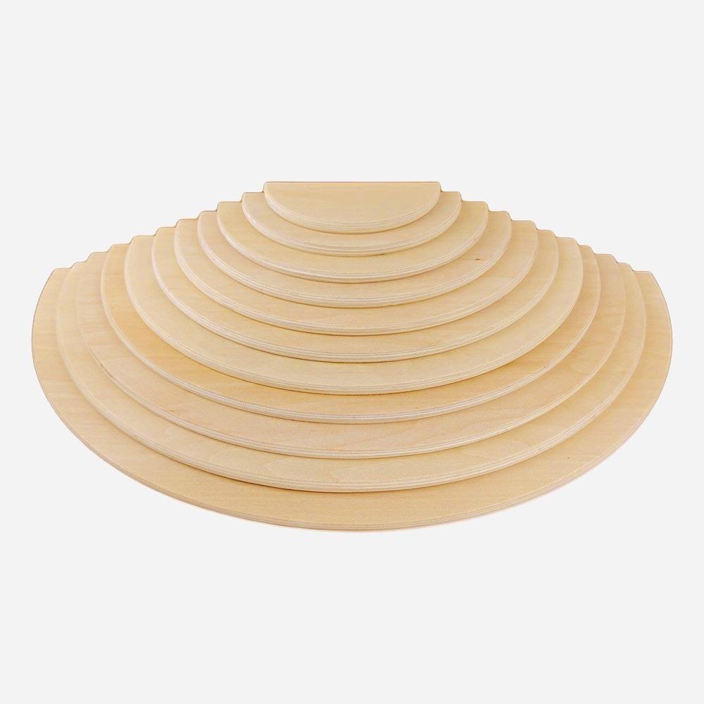 Large Semicircles for Rainbow Stacker - Made in Canada by Wood Wood Toys - Wood Wood Toys Canada's Favourite Montessori Toy Store