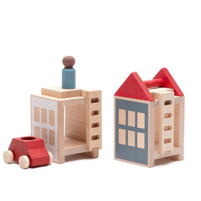 Lubulona Lubu Town Summerville Mini Set - Wood Wood Toys Canada's Favourite Montessori Toy Store
