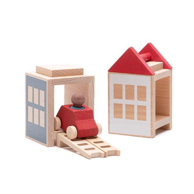 Lubulona Lubu Town Summerville Mini Set - Wood Wood Toys Canada's Favourite Montessori Toy Store