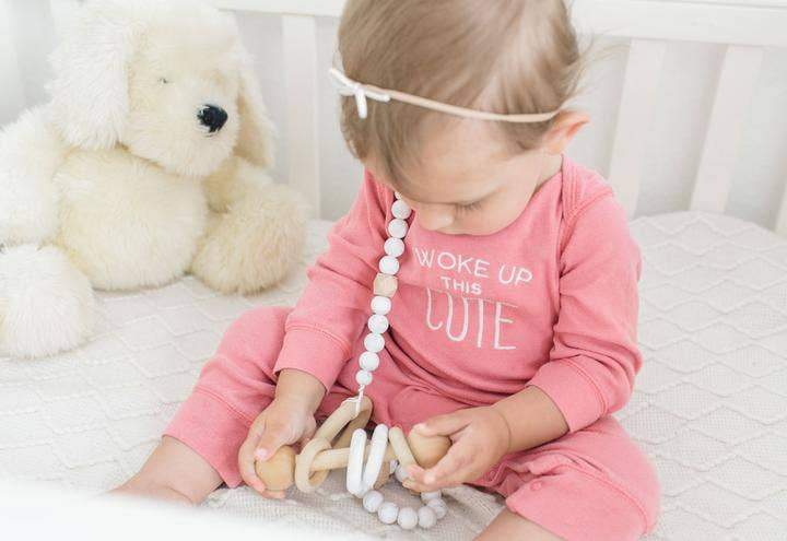 Modern Baby Gift Set in White by Legacy Learning Academy - Wood Wood Toys Canada's Favourite Montessori Toy Store