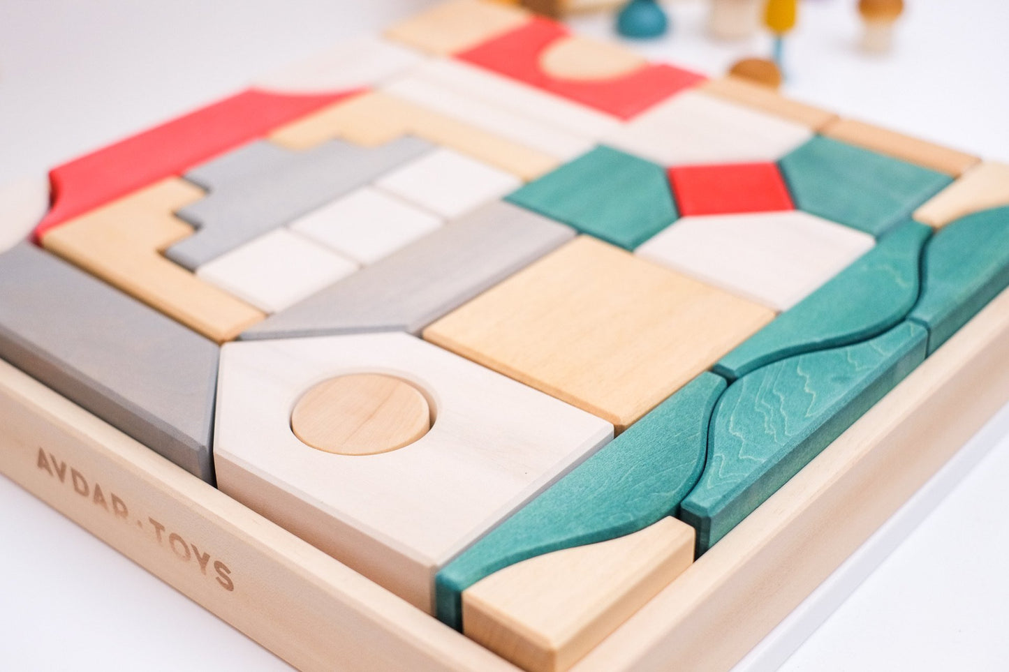 Museum Block Set by Avdar - Wood Wood Toys Canada's Favourite Montessori Toy Store