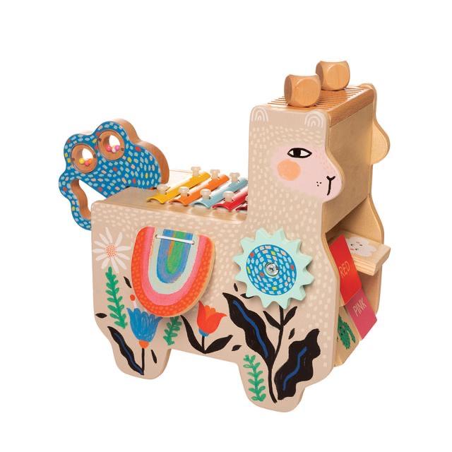 Musical Lili Llama by Manhattan Toys - Wood Wood Toys Canada's Favourite Montessori Toy Store