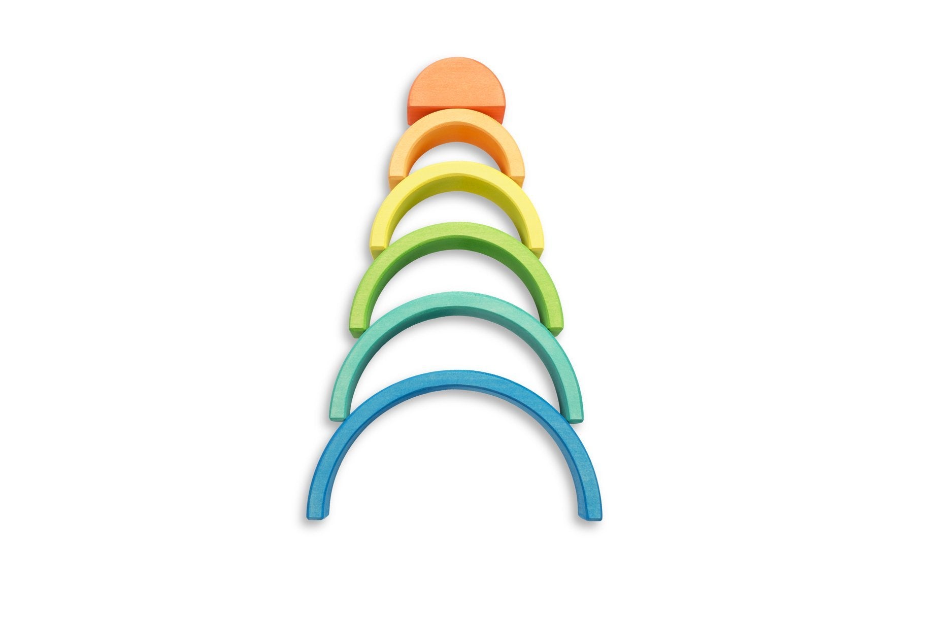 Ocamora 6 Piece Nesting Arch - Wood Wood Toys Canada's Favourite Montessori Toy Store