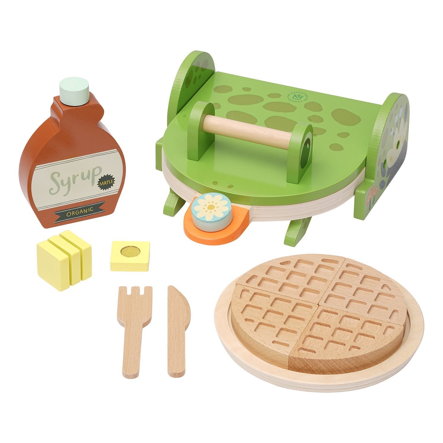 Ribbit Waffle Maker by Manhattan Toy - Wood Wood Toys Canada's Favourite Montessori Toy Store