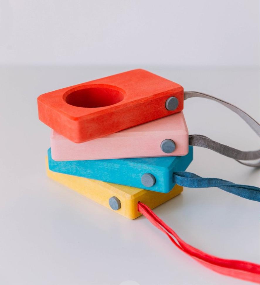 Say Cheese! Wooden Toy Camera! - Wood Wood Toys Canada's Favourite Montessori Toy Store
