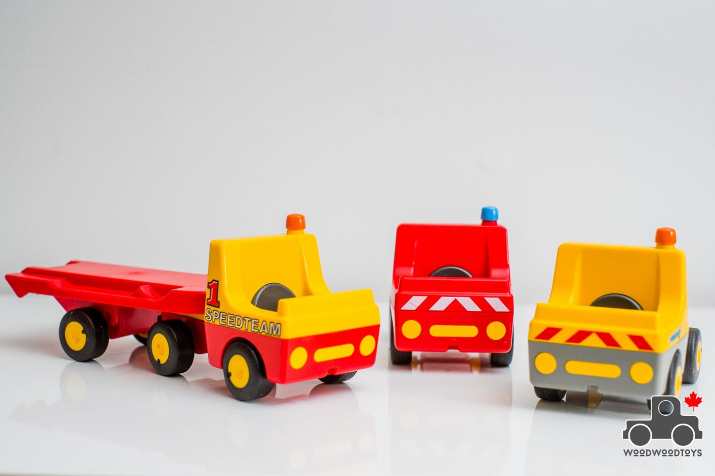 Set of 3 Vintage Playmobil Trucks - Wood Wood Toys Canada's Favourite Montessori Toy Store