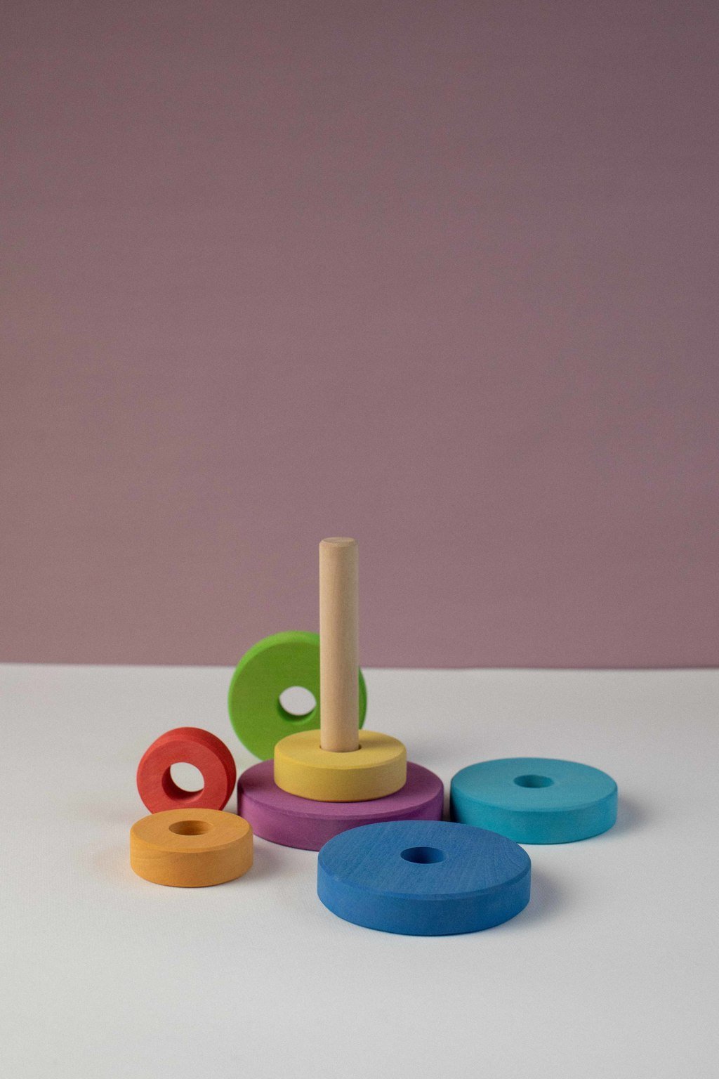 Stacking Tower by Avdar - Wood Wood Toys Canada's Favourite Montessori Toy Store