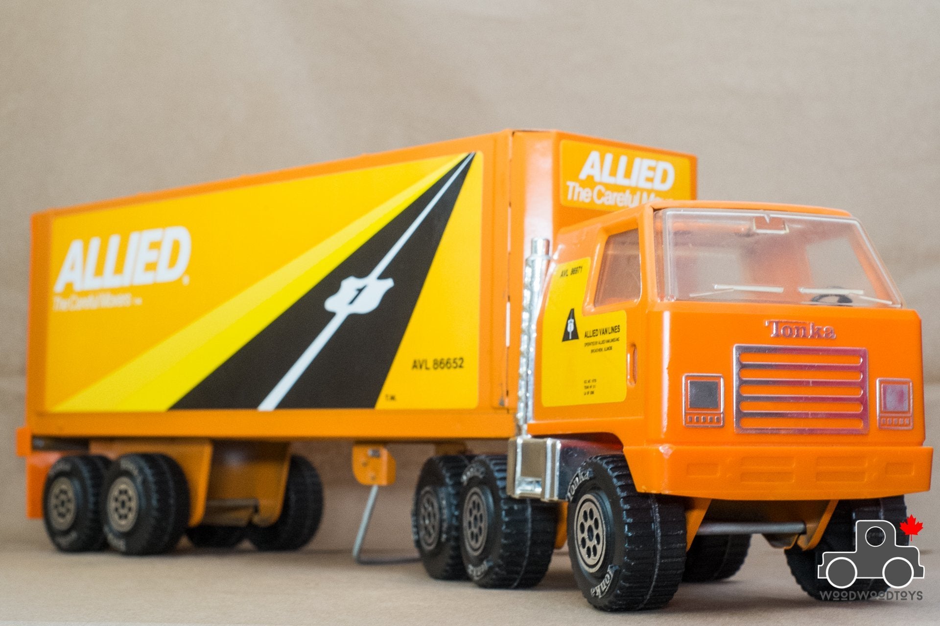 Vintage 1970s Tonka Steel Allied Moving Truck - Wood Wood Toys Canada's Favourite Montessori Toy Store