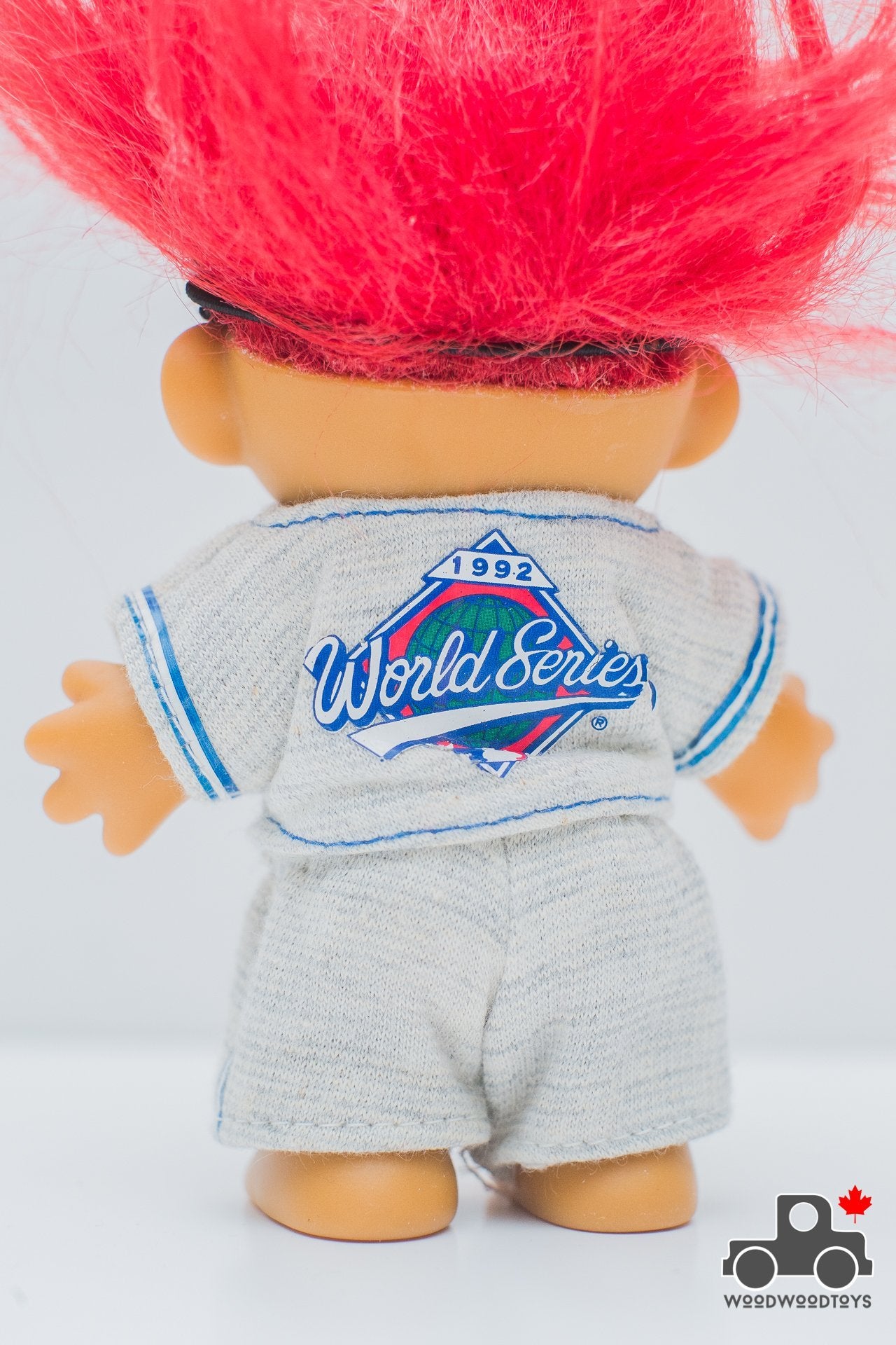 Vintage 1992 Toronto Blue Jays World Series Troll Dolls - Wood Wood Toys Canada's Favourite Montessori Toy Store