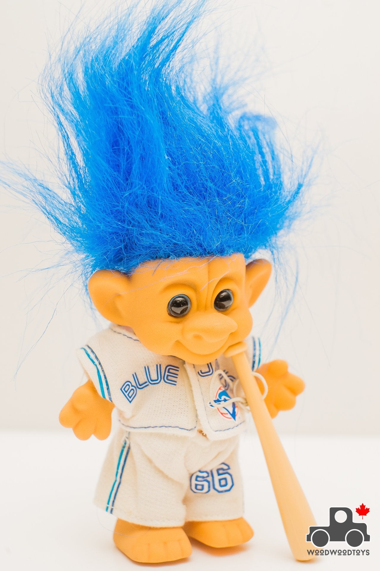 Vintage 1992 Toronto Blue Jays World Series Troll Dolls - Wood Wood Toys Canada's Favourite Montessori Toy Store