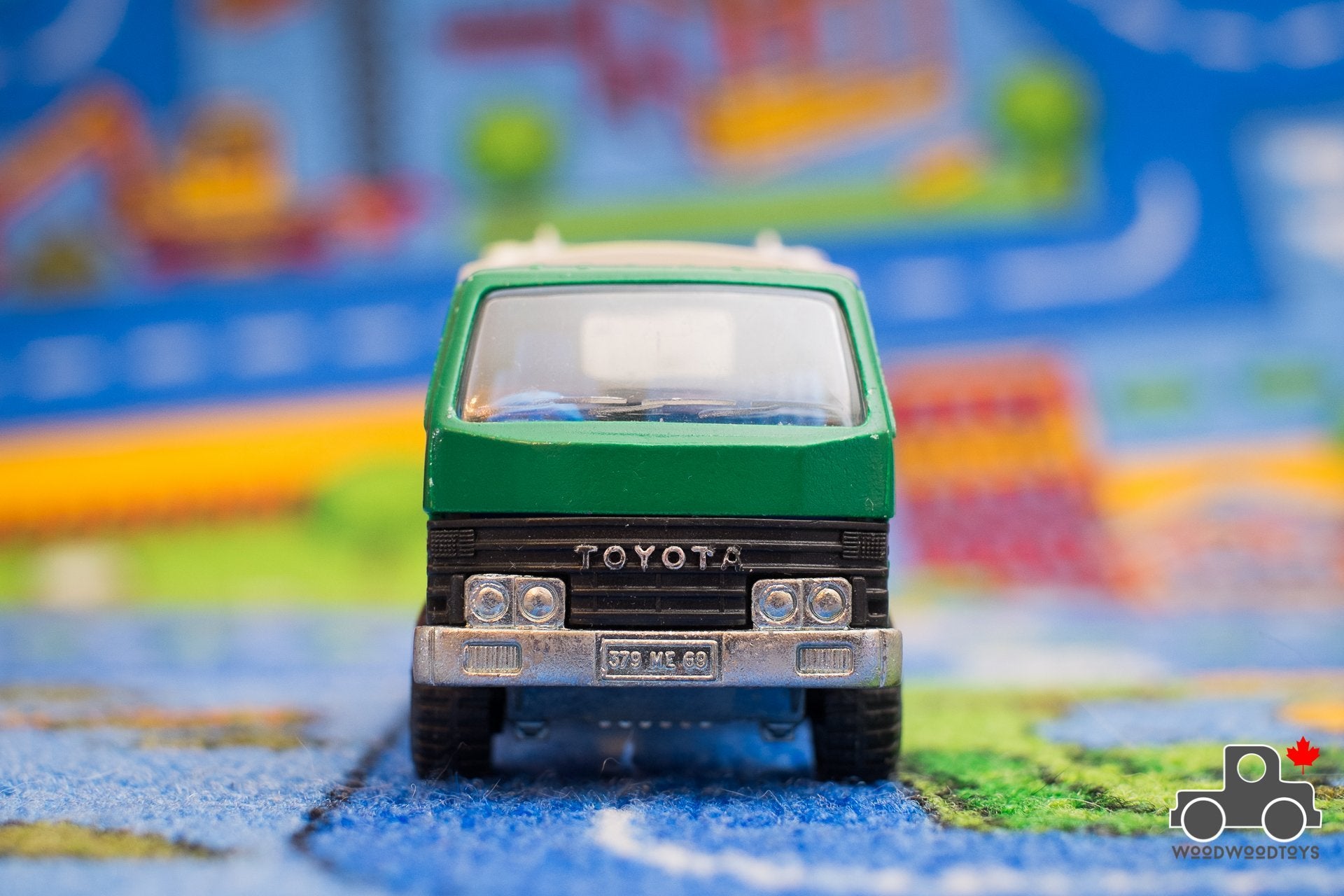 Vintage Majorette 1:35 "Hungry Hippo" Toyota Garbage Truck - Wood Wood Toys Canada's Favourite Montessori Toy Store