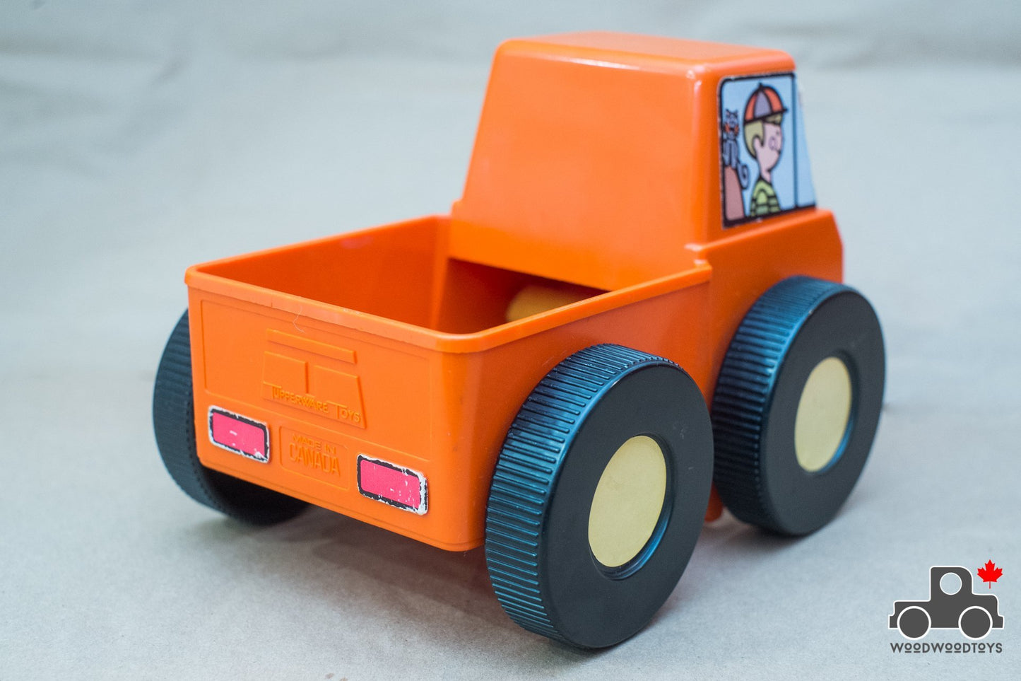 Vintage Tupperwear Toys Streetsweeper - Made in Canada - Wood Wood Toys Canada's Favourite Montessori Toy Store